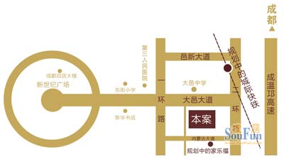 大邑六月开盘 中铁金山均价3600元/平