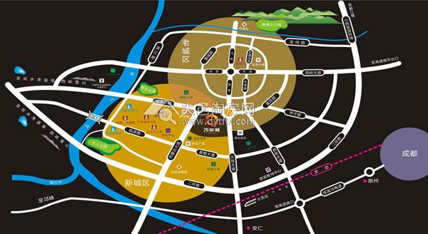 大邑商业综合体“凯蒂·凯旋城”即将亮相