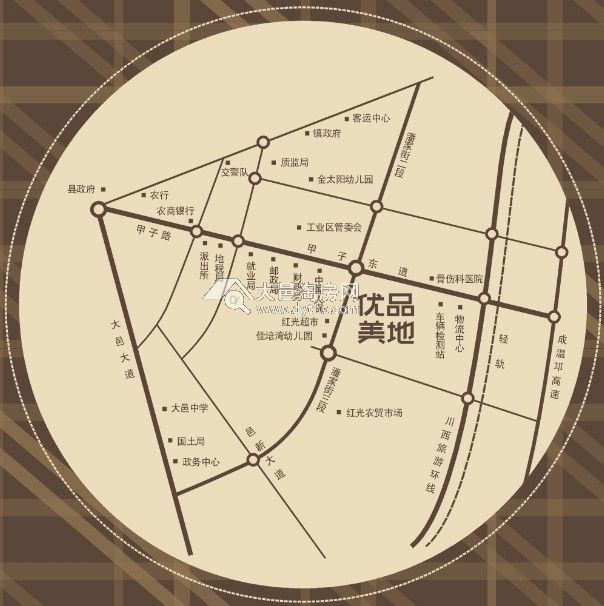 傲立大邑城东 优品美地2月绽放