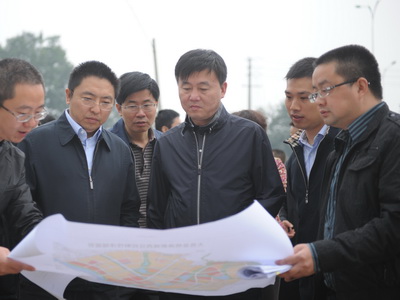 加强桃源西区建设 推进田园城市建设样板区