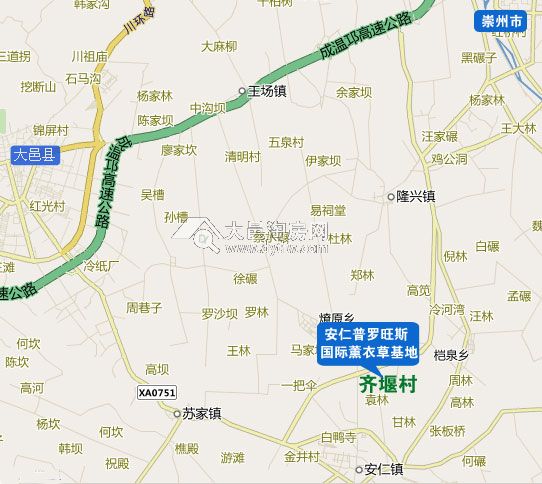 安仁薰衣草基地门票40元/人 两条线路可到达(图)