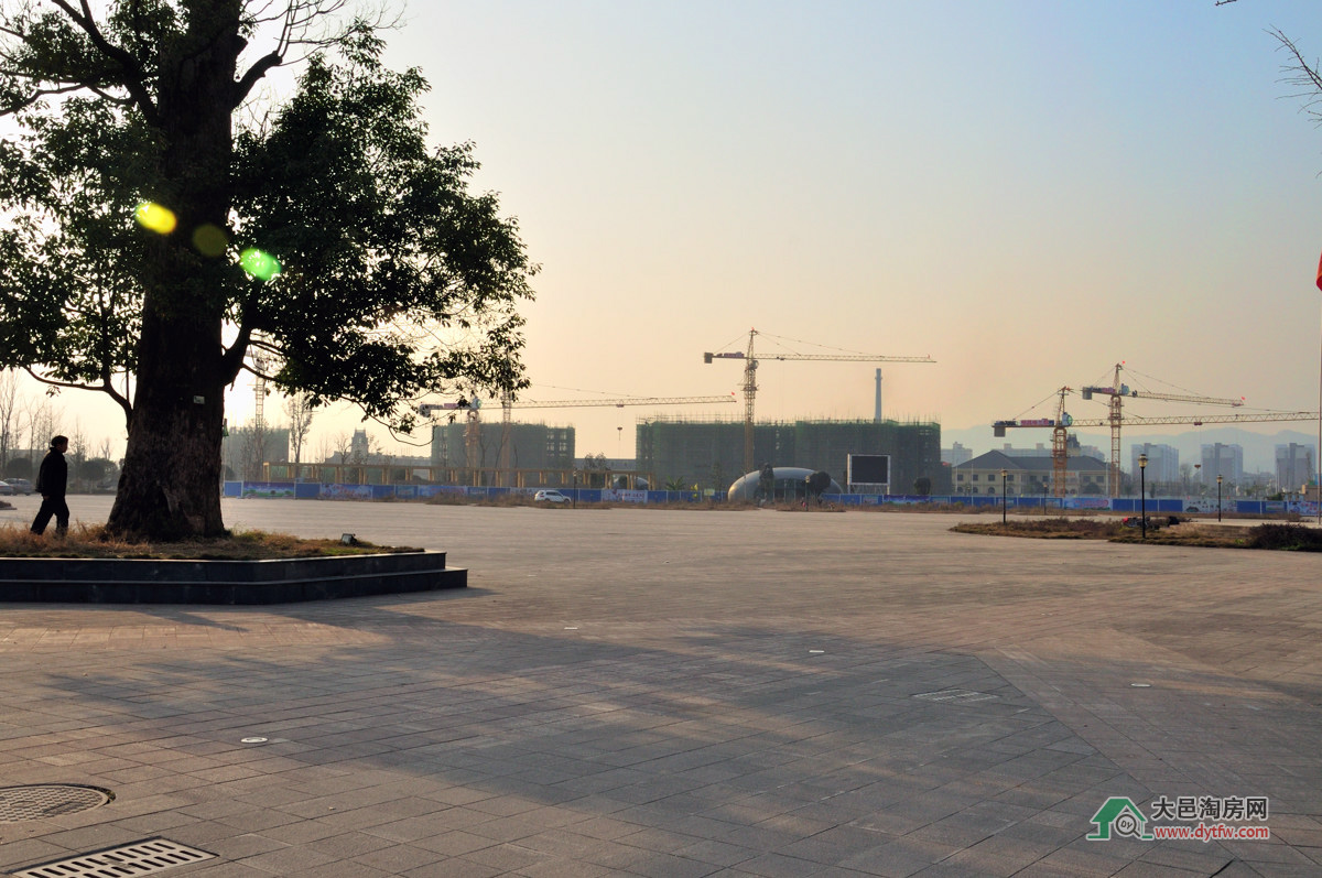 大邑桃源公园预计春节前投入使用 多图展现实景