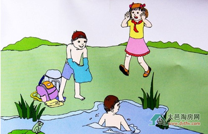 学生防溺水安全地图出炉 大邑县十大危险水域