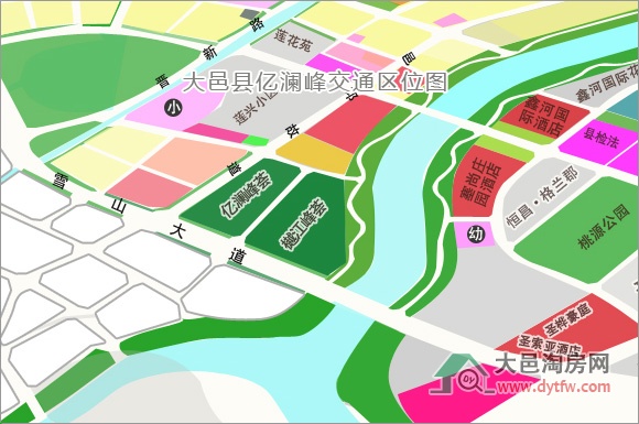 大邑亿澜峰荟剩余房源挂牌均价10226元/平