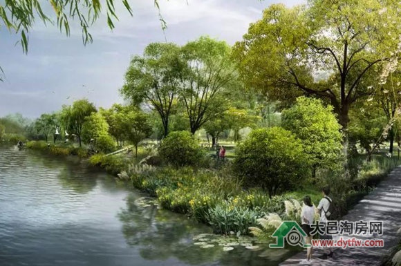 大邑王滩湿地公园开工建设 最新规划图出炉