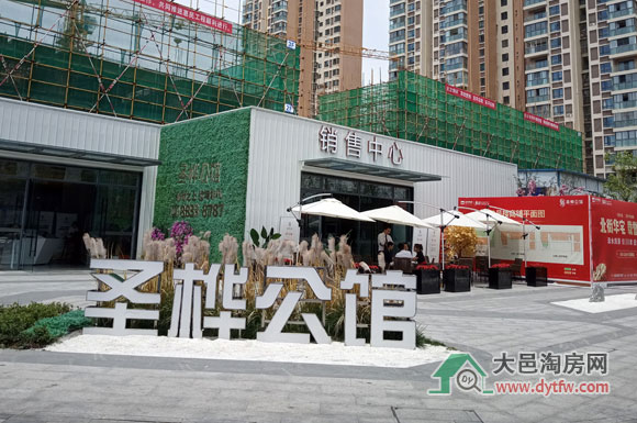 大邑圣桦公馆1期2019年5月最新施工进度情况