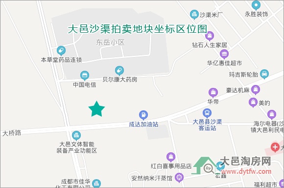 150万/亩起 大邑沙渠一宗土地明年1月将拍卖