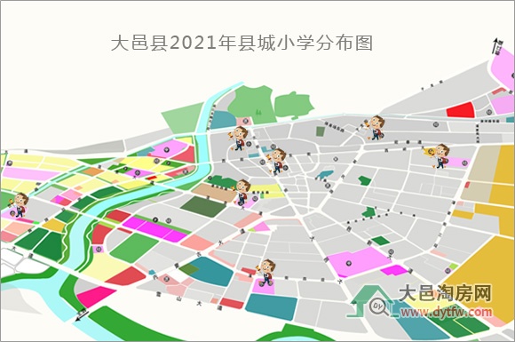 大邑县城区小学2021年招生划片范围出炉
