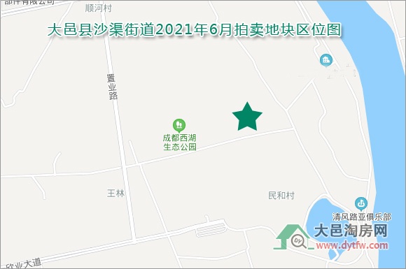 130万/亩起 大邑沙渠6月将拍卖3宗土地