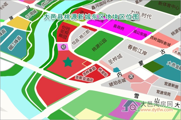 华银达竞得大邑桃源新城东区地块