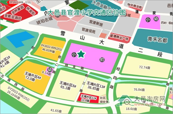 投资1.31亿元 大邑县官渡小学计划年底动工开建