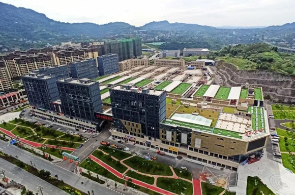 大邑中联万国商贸城可能建在哪个位置?