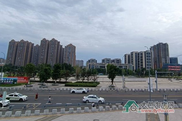 2023年7月大邑县城主要楼盘住宅成交面积情况