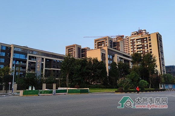 2023年全年大邑县城主要楼盘住宅成交面积情况