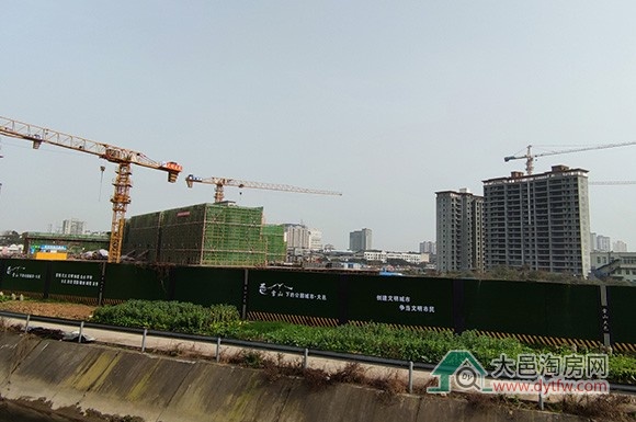 2023年全年大邑县城主要楼盘住宅成交套数情况