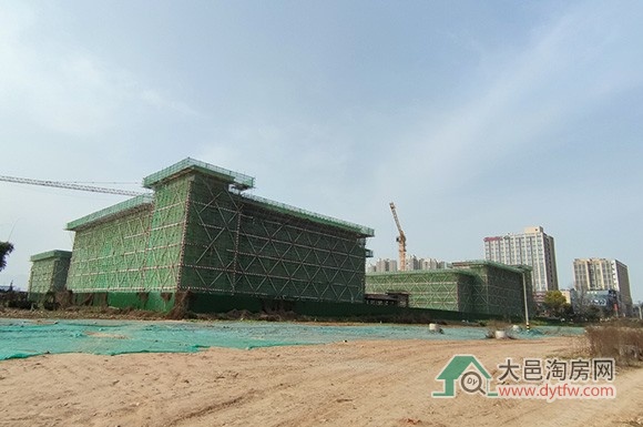 探访大邑县城两所中学3月修建进度