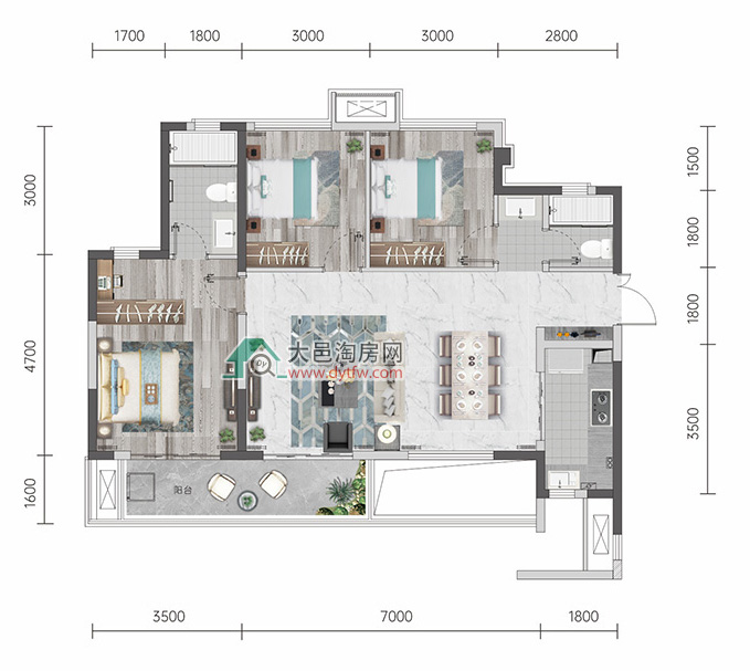 2024年2月份大邑县商品房预售取证情况