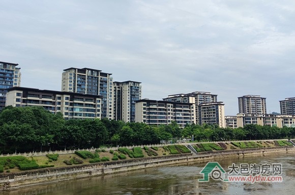 2024年6月大邑县城主要楼盘住宅成交套数情况