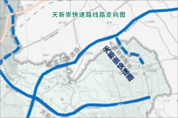 天新崇快速路大邑段即将迎来新动态