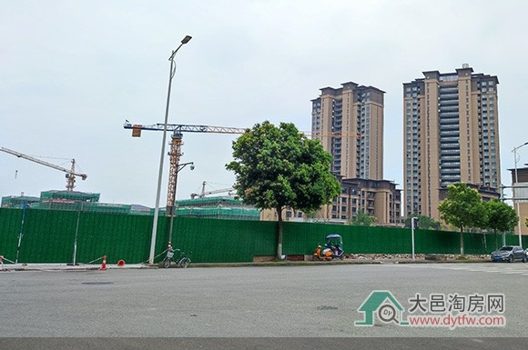 大邑县博物馆建设项目启动前期场地施工