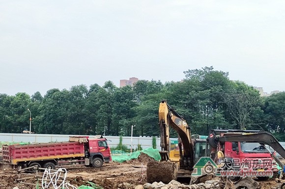 大邑县新政务服务中心已进入全面建设阶段