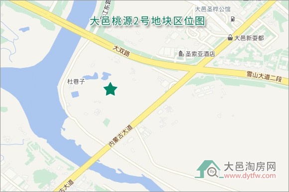 大邑县城低容积率地块推出 桃源2号地块上市