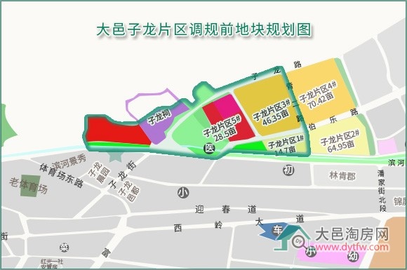 大邑子龙片区规划拟进行重大调整