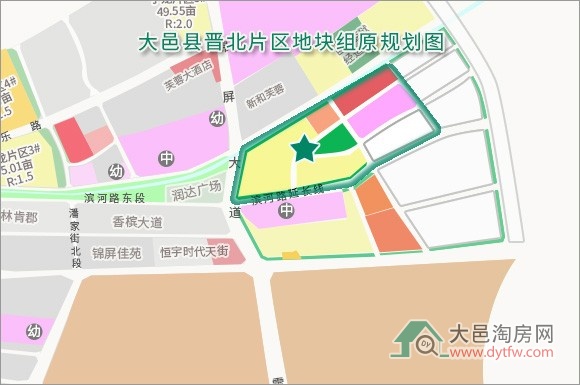 大邑晋北地块规划拟进行重大调整 涉及625亩