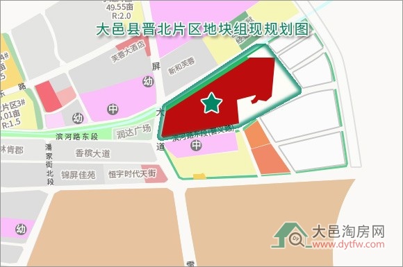 大邑晋北地块规划拟进行重大调整 涉及625亩