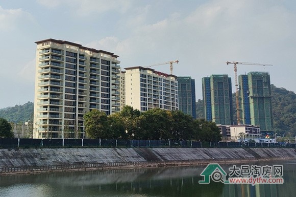 2024年10月大邑县城主要楼盘住宅成交面积情况