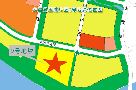 大邑县城王滩9号地块上市 起拍价260万/亩
