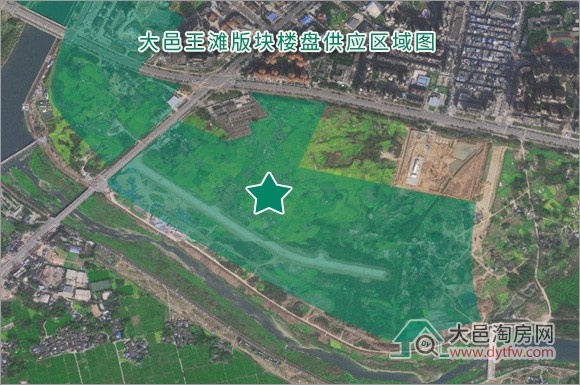 大邑县城五大主力板块房地产格局解析