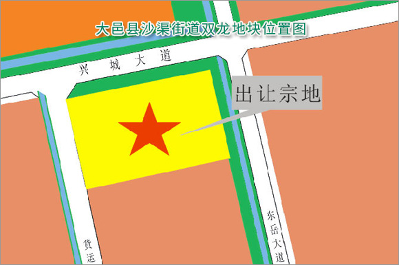 大邑沙渠双龙商业地块今日以底价56万/亩成交