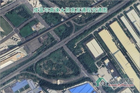 成温邛高速公路即将扩容改造 未来大邑南互通有变化