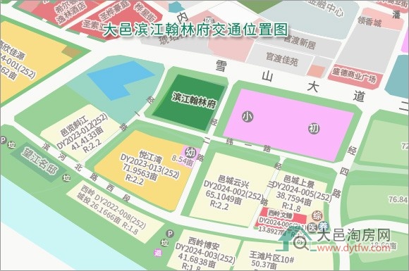 大邑滨江翰林府4号楼取得预售许可