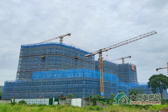 大邑县城两所医院2025年5月施工进度