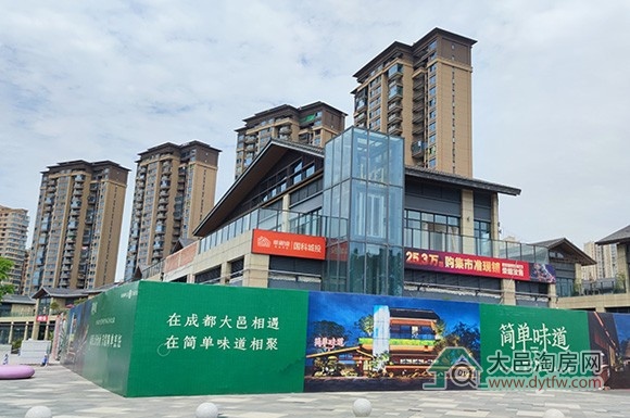 大品牌入驻,这里能不能构建出大邑新兴活力商圈?