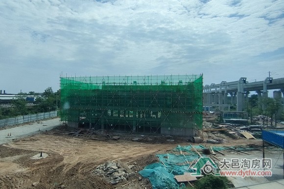 大邑新客运站2025年5月建设进度