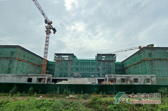 大邑县官渡小学2025年7月建设进度