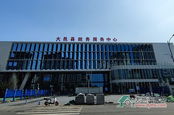 大邑新政务服务中心建设已进入尾声