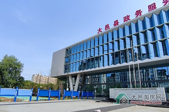 大邑新政务服务中心建设已进入尾声