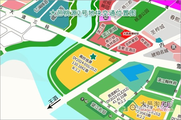 引入知名房企 大邑桃源2号地块迎来新动态