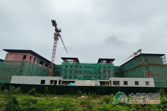 大邑县官渡小学2025年8月建设进度