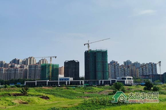 2025年7月大邑县城主要楼盘住宅成交面积情况