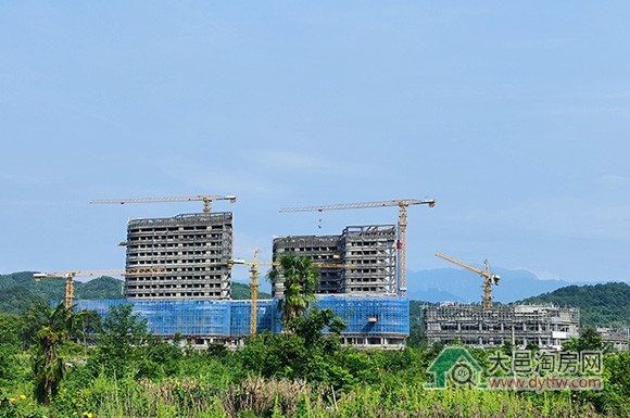 大邑县两所医院2025年8月建设进度