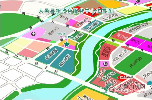 大邑县新政务服务中心今日正式启用