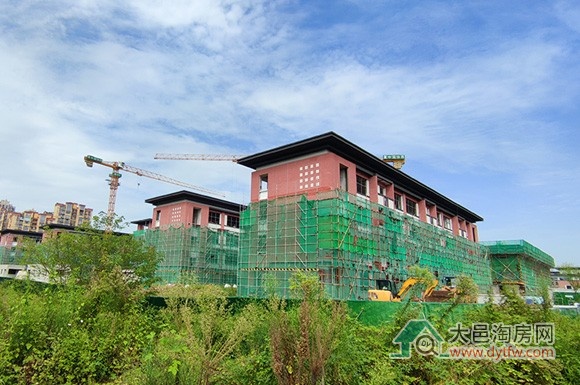 大邑县官渡小学2025年9月建设进度