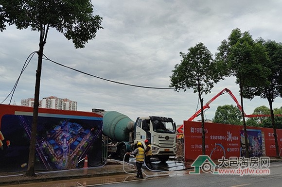 大邑建华邻里中心动工 南门将迎“年轻化”新集市