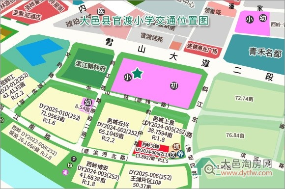 大邑县官渡小学2025年10月建设进度