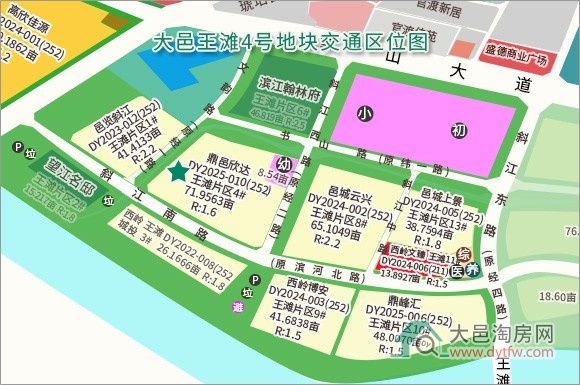 新房企加速布局 大邑王滩4号地块底价成交